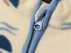 Name It fleecejakke fog med bådprint